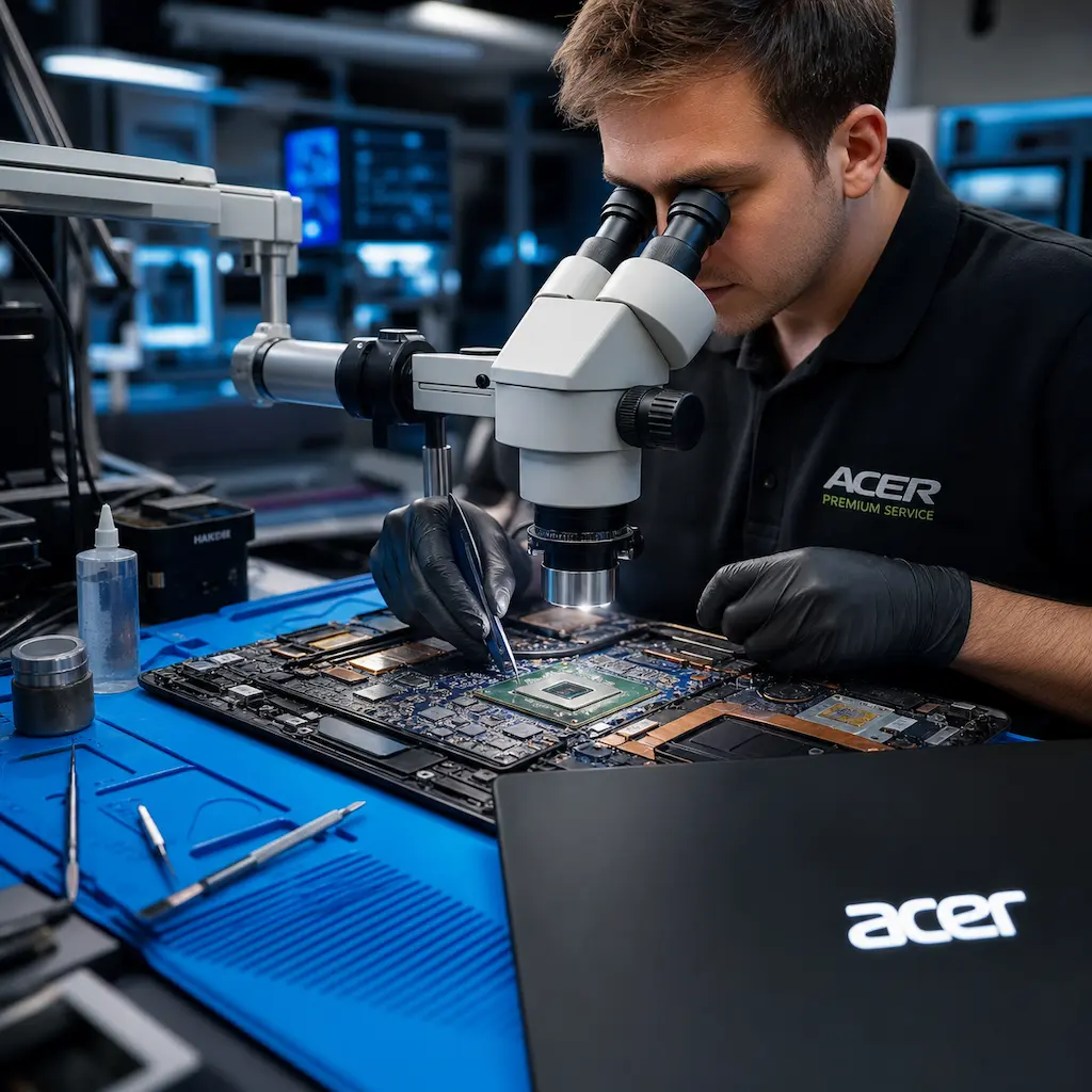 Замена видеокарты ноутбука Acer в Новодвинске