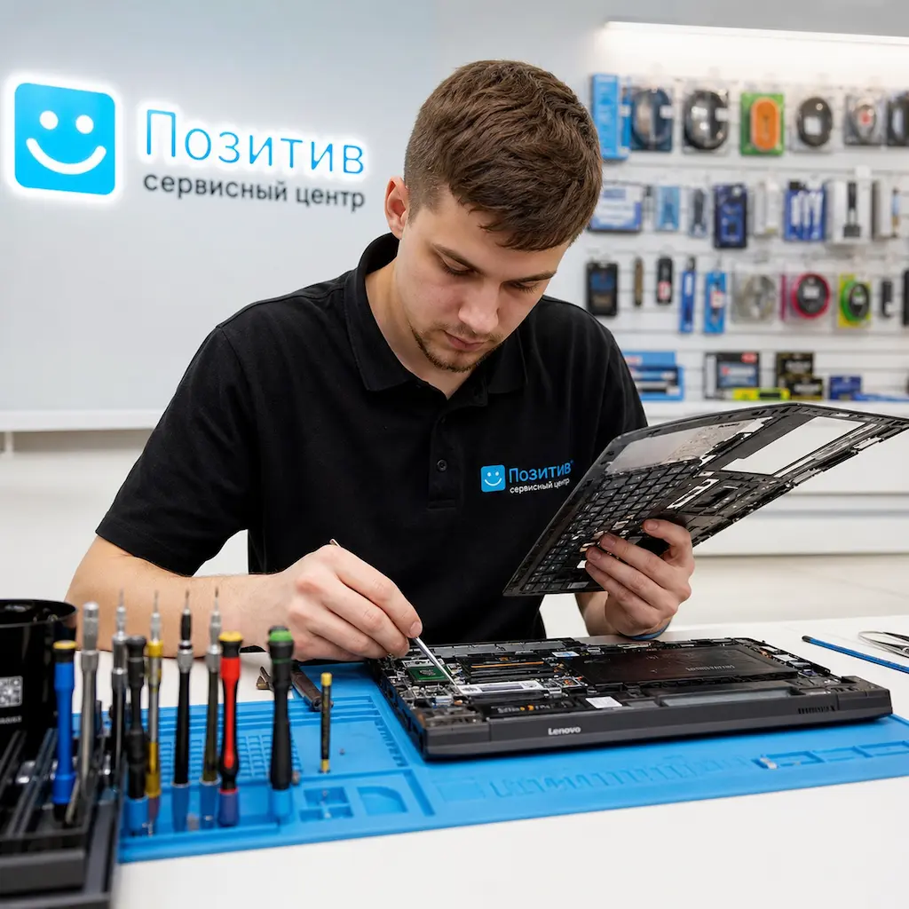 заменить клавиатуру на ноутбуке Lenovo в Новодвинске