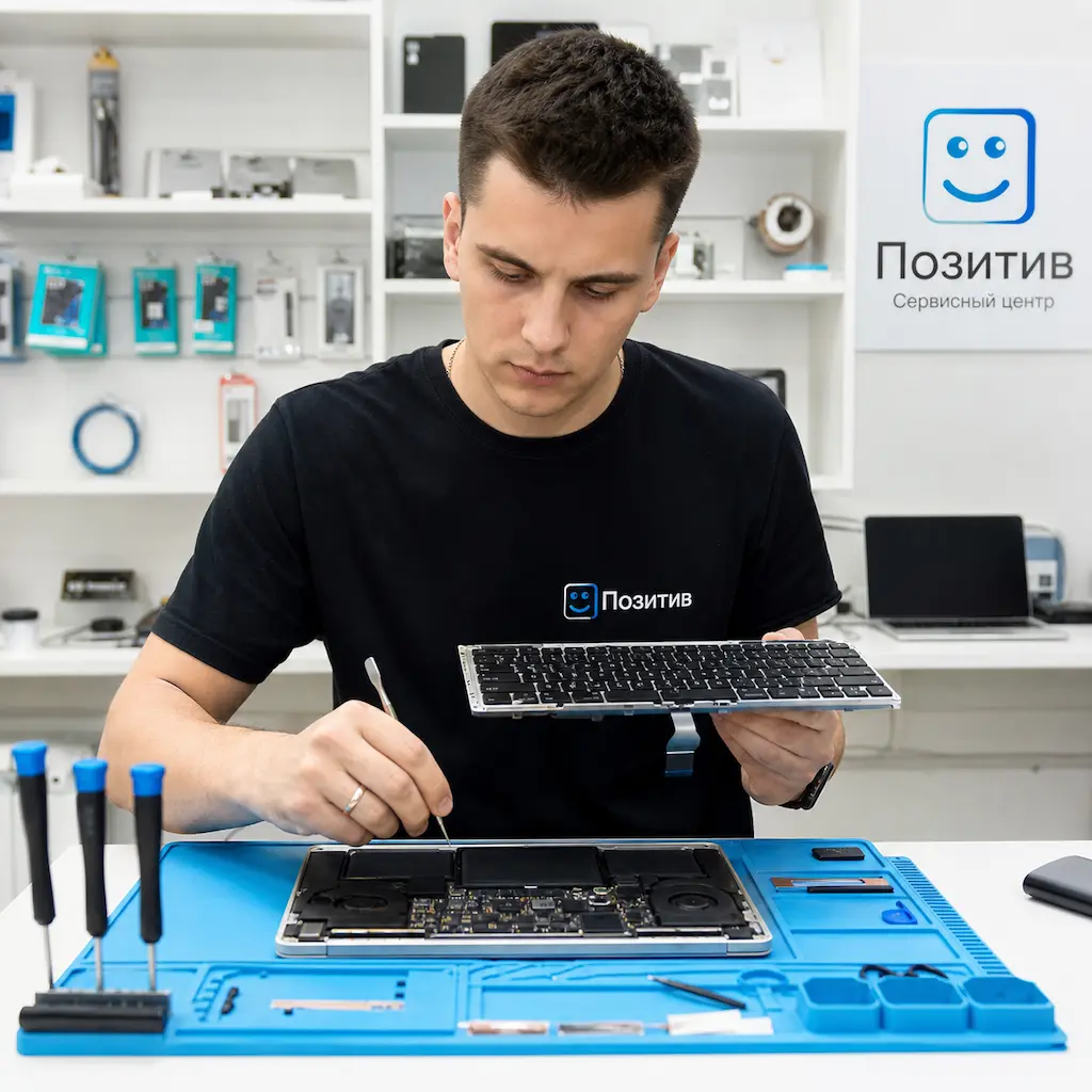 заменить клавиатуру на Apple Macbook в Новодвинске