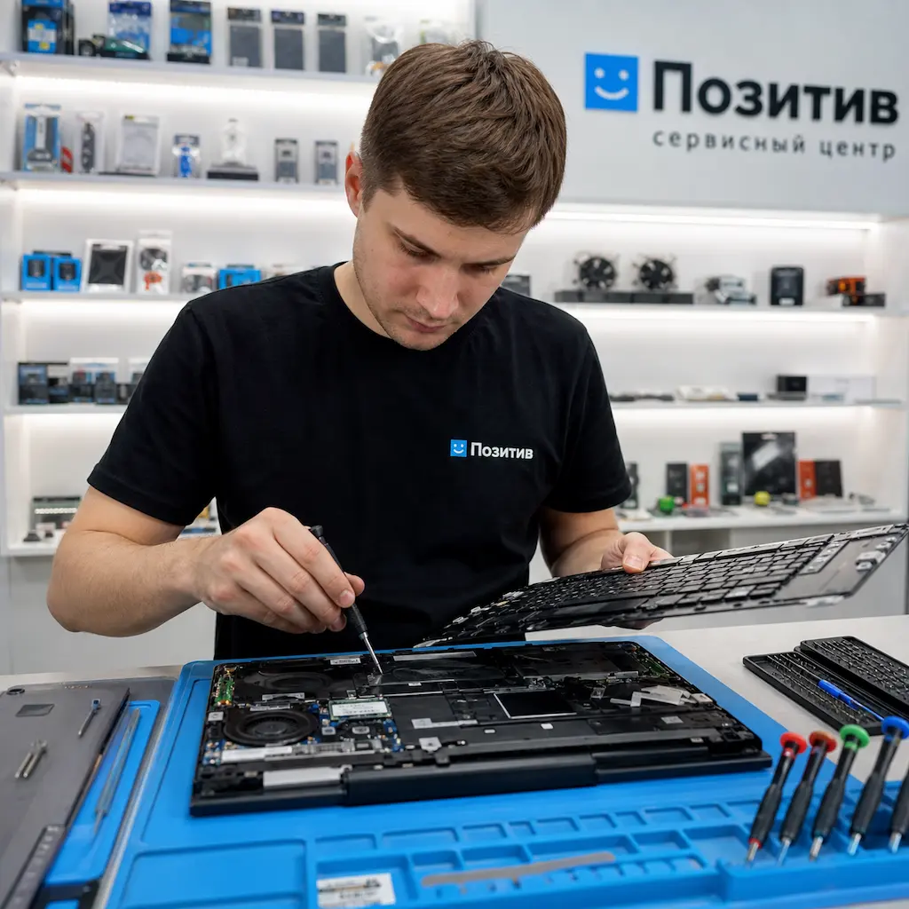 заменить клавиатуру на ноутбуке Samsung в Новодвинске