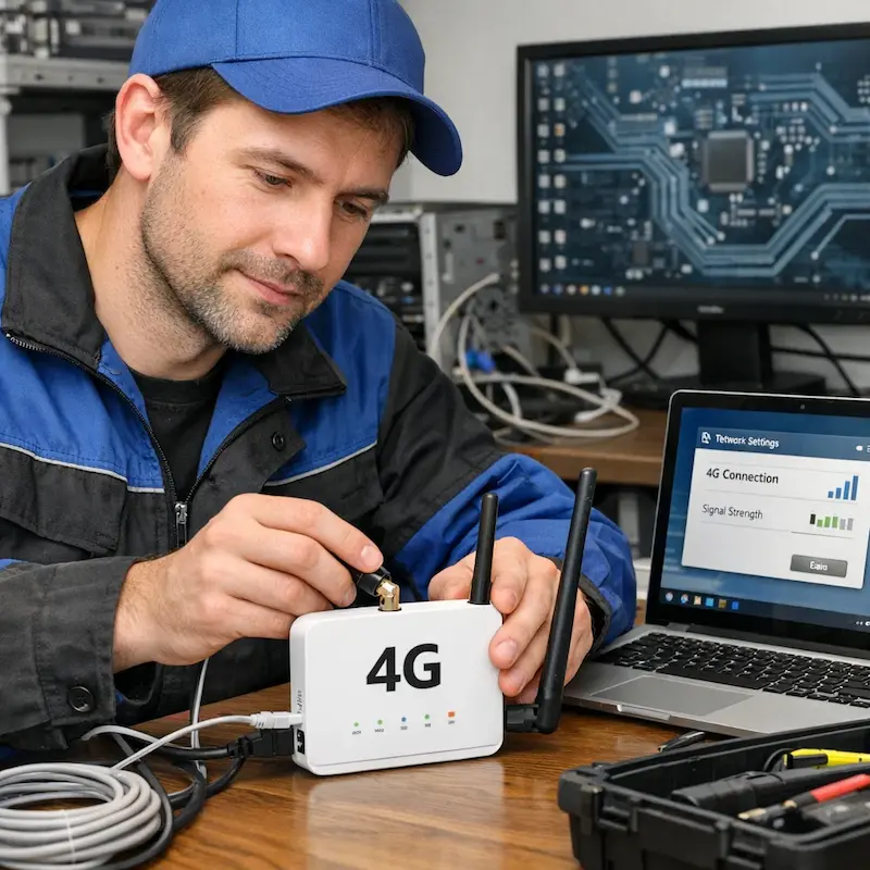 Настройка 4G модема в Новодвинске