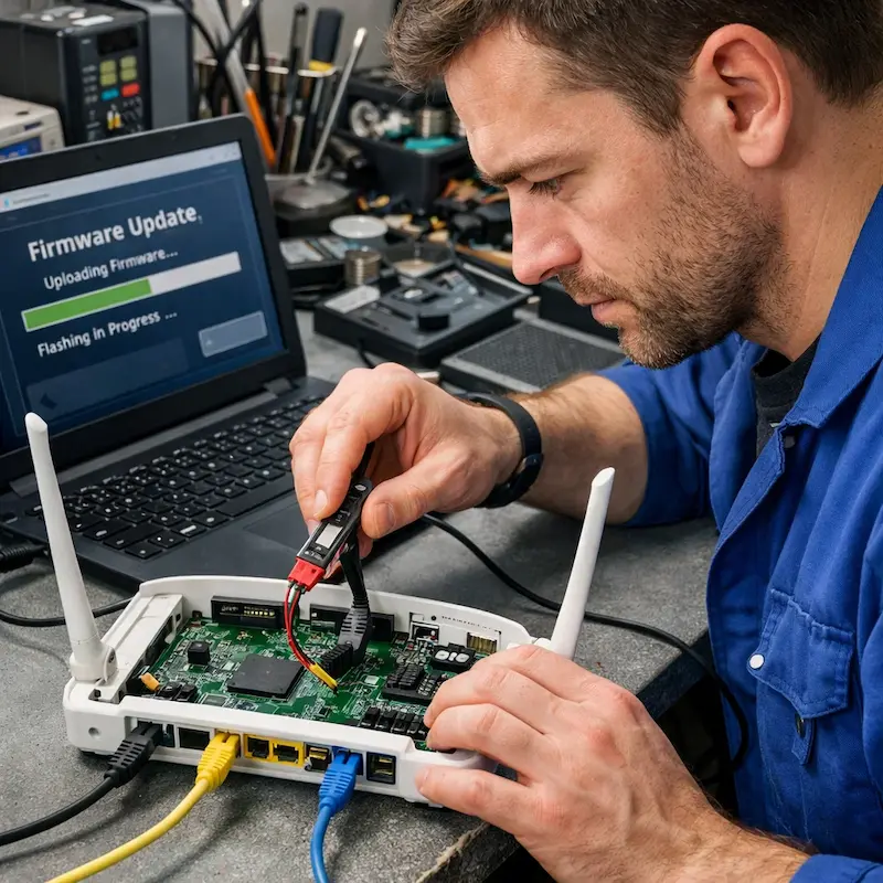 Обновление прошивки роутера в Новодвинске