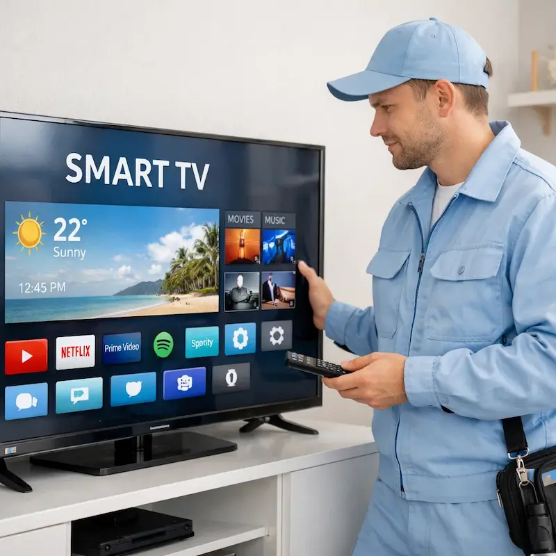 Настройка Smart TV в Новодвинске