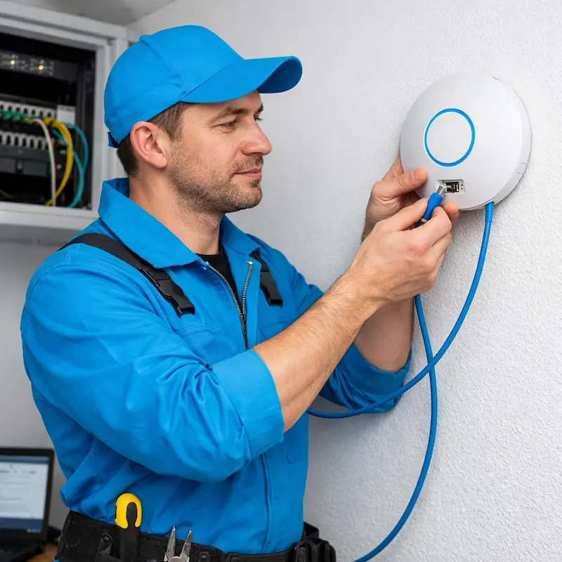 Подключение точки доступа в Новодвинске