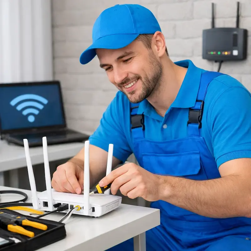 Настройка Wi - Fi в Новодвинске