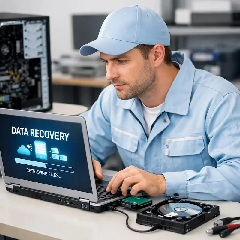 Восстановление данных и файлов в Новодвинске