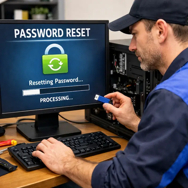 Удаление пароля на компьютере в Новодвинске