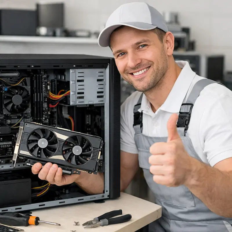 Замена видеокарты ПК в Новодвинске