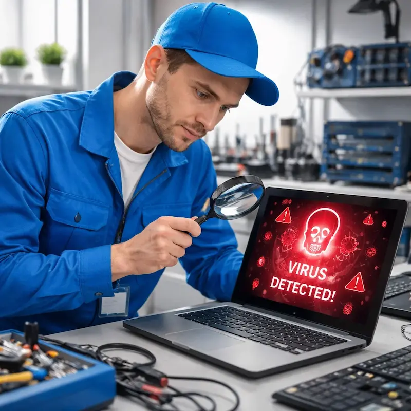 Поиск компьютерных вирусов в Новодвинске